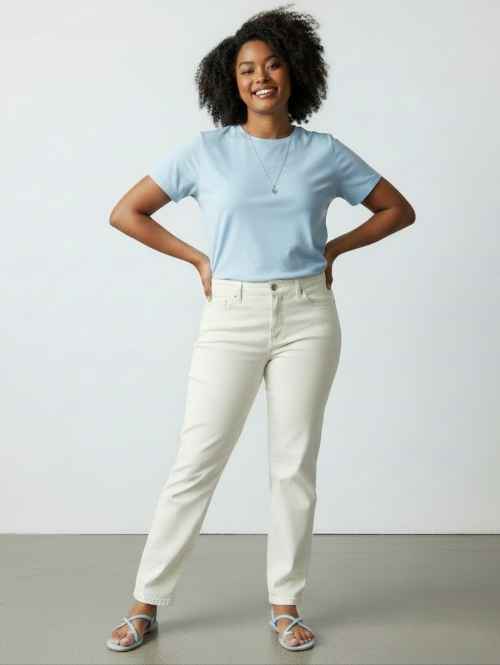 Beilee Brand White Jeans